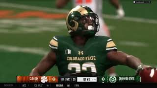 Redshirt CFL  Season 3  Clemson vs Colorado St [upl. by Edyth553]