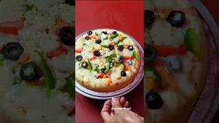 Tawa Pizza Recipe। Pizza At Home Without Oven। shorts pizza viralvideo youtubeshorts cooking [upl. by Hgeilyak891]