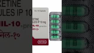 Fluoxetine Capsule IP 10 mg 20 mg Uses Doses Benefits and side effects in Hindi [upl. by Hsivat]