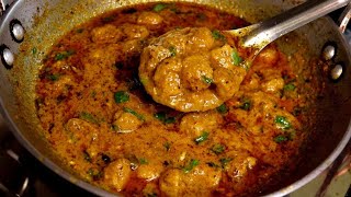 Soyabean रेस्टोरेंट स्टाइल सोयाबीन की सब्जी। Restaurant style soya curry Soyabeen ki sabji soyabeen [upl. by Aisul415]