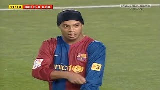 RONALDINHO 200607 👑 Ballon dOr Level Dribbling Skills Goals amp Passes ᴴᴰ [upl. by Kashden]