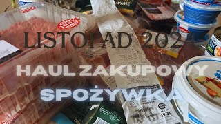 HAUL ZAKUPOWY 🛒  LISTOPAD 2024  PRAKTYCZNIE SAMO MIĘSO [upl. by Aziza]