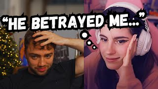 Mizkif Betrayal😲 Squid Craft 3 [upl. by Aonehc]