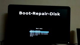 Boot repair disk [upl. by Aieken]