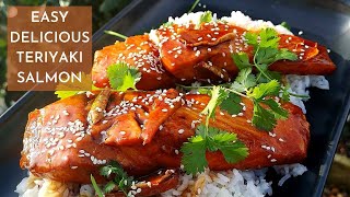 Quick amp easy Teriyaki salmon  Salmon Teriyaki recipe  Easy amp delicious [upl. by Aivekahs]