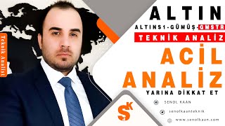 ACİL ANALİZ YARINA DİKKAT ET [upl. by Geordie]