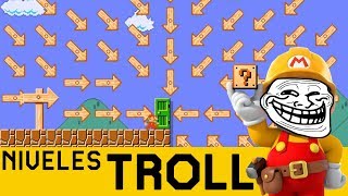 ME TROLEAN DE FORMAS QUE NO IMAGINABA 😵  NIVELES TROLL 16  Super Mario Maker  ZetaSSJ [upl. by O'Callaghan]