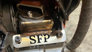 Steadfast Forestry Husqvarna 572562 xp Muffler [upl. by Orihakat]