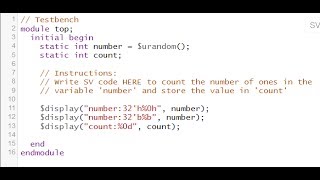 SystemVerilog Interview Question 1  Warm Up [upl. by Neelyad]