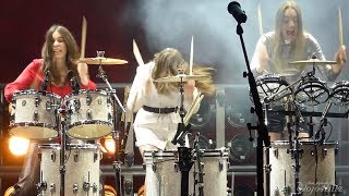 WHOLE SHOW HAIM  Red Rocks Amphitheatre Morrison CO 52818 HD VideoHQ Sound [upl. by Kcirneh]