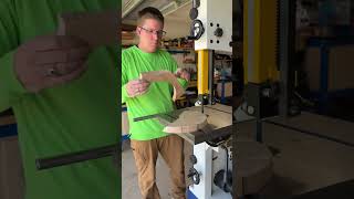 cutting on the RikonPowerToolsIncBillerica bandsaw [upl. by Ali598]