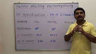 315Electronegativity  Mathods for calculation 1Pauling method2Mulliken method3AllredRochow [upl. by Ruthe]