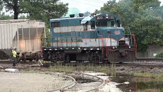 Railfanning The Aberdeen amp Rockfish In Aberdeen NC 9172024 [upl. by Tricia784]