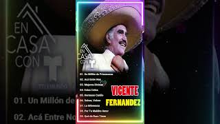 Vicente Fernández 2024 MIX Grandes Exitos mariachi musica rancheras [upl. by Iden]