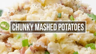 Chunky mashed potatoes recipe [upl. by Yelad]