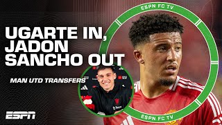 MAN UNITED TRANSFER NEWS 📰 Manuel Ugarte in Jadon Sancho OUT amp to Chelsea  ESPN FC [upl. by Ttihw]