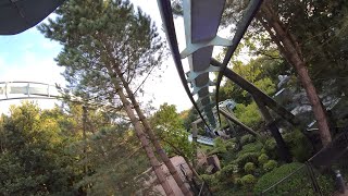 Galactica 4K Front Seat POV  Alton Towers Resort [upl. by Saree]