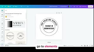 How to create Digital Round Chop with Canva [upl. by Tamer128]