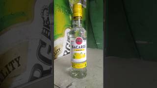 Bacardi Limon Rum 375ml price 500Alcohol428West bangal India 2024 [upl. by Airdua]