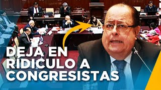 Julio Velarde se enfrenta a congresistas por no saber las funciones del BCR [upl. by Adnilra]