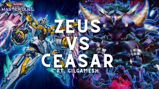 DDD Ceasar Ragnarok vs AAZeus TriBrigade Zoodiac YuGiOh Master Duel [upl. by Minda469]