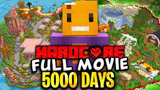 I Survived 5000 Days in Minecraft Hardcore FULL MOVIE [upl. by Aronson]