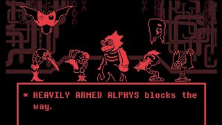 Underfell  Alphys Fight [upl. by Esserac]