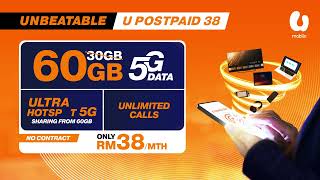 2X More 5G HighSpeed Data  U Postpaid 38 [upl. by Krefetz612]