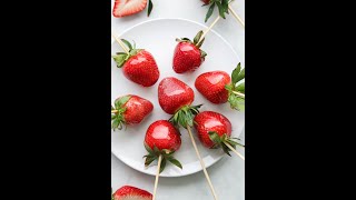 How To Make Tanghulu Strawberry Tanghulu [upl. by Laktasic385]