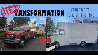 Step Van Conversion  From Toad To Total Home in under 3 minutes FULL WALKTHROUGH AT END [upl. by Ehcrop871]