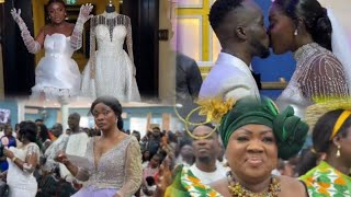 Mercy Asiedu Evg Diana Asamoah and others St0rm Akwaboahs white wedding [upl. by Naves]