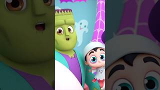 Assustador Espiar Um Boo Música de Halloween Shorts Music Kids Cartoon Video PeekABoo [upl. by Halda731]