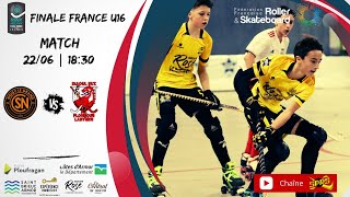 RinkHockey  Finales U16  CS NoisyLeGrand 75 AL Plonéour Lanvern [upl. by Einafpets732]