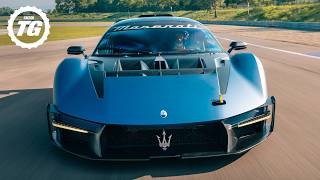 FIRST DRIVE Maserati MCXtrema – Flat Out In 730bhp Track Special [upl. by Ahsiuqat914]