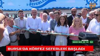 BURSADA KÖRFEZ SEFERLERİ BAŞLADI [upl. by Cohlette]