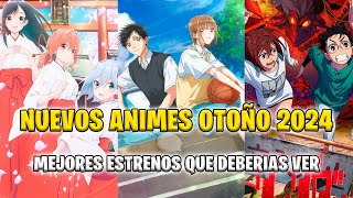 Los Mejores Nuevos Animes de Otoño 2024  Estrenos que no Puedes Perderte [upl. by Martinsen]