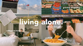 Living alone diaries  uni vlog what i eat in a week as a student amp interning [upl. by Aidaas764]