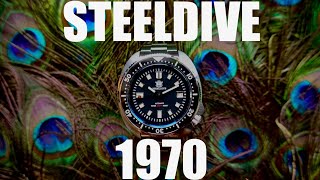 STEELDIVE 1970 Review The Best Ultra Budget Dive Watch You Can Buy Knock Off Seiko Willard Unboxing [upl. by Htehpaj]