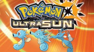 Pokémon Ultra Sun Kingdra Line Only part 1 [upl. by Latty]