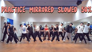 NAYEON – ABCD  Dance Practice Mirrored Slowed 50 [upl. by Ahsied]