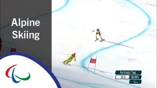 Noemi Ewa RISTAU  Super Combined  Super G  Alpine SkiingPyeongChang2018 Paralympic Winter Games [upl. by Ahsekam]