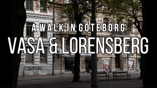 4K A walk in Lorensberg amp Vasa Göteborg  Gothenburg  Sweden [upl. by Ev561]