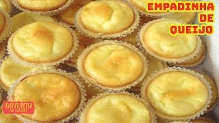 COMO FAZER EMPADINHA DE QUEIJO QUE DERRETE NA BOCA  FÁCIL E RÁPIDO 🧀 [upl. by Serolod]