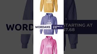 Personalized hoodies easy and fast with Wordans US [upl. by Harl456]