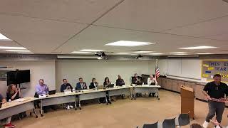 Hudsonville Public Schools Board of Education Meeting 101024 [upl. by Jephum761]