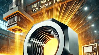 quotHow to Manufacture Fully Threaded Nuts  StepbyStep Process from Raw Material to Final Productquot [upl. by Coussoule]