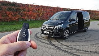 Mercedes V 250d 190 hp TEST POV Drive amp Walkaround [upl. by Kramer742]