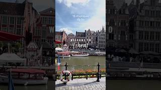 Ghent比利時根特belgiumghentbrusselssaintsaintmichael saintmichaelbridgetravel [upl. by Gautious]