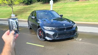 2024 BMW 330i xDrive M Sport Start Up Exhaust Test Drive Walkaround POV and Review [upl. by Sammie]