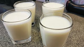 Homemade laban recipe  Almarai style laban recipe  My husbands favorite drink  Cooked by Urmi [upl. by Casanova]